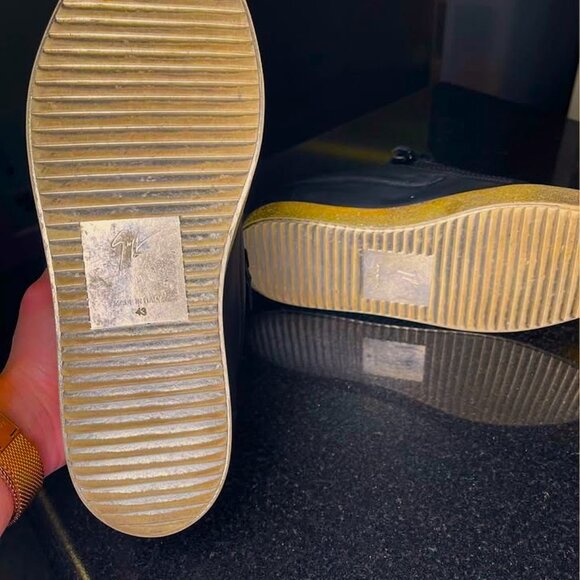 Giuseppe Zanotti Frankie Low-Top Leather Sneakers Men’s 10US / 43EU - Picture 4 of 4